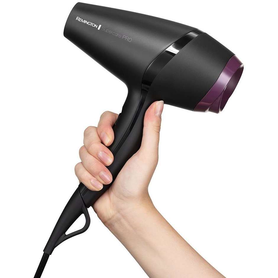 Remington Pro-Air Shine AC7100 Asciugacapelli Professionale Ionico 2300 W Nero e Oro