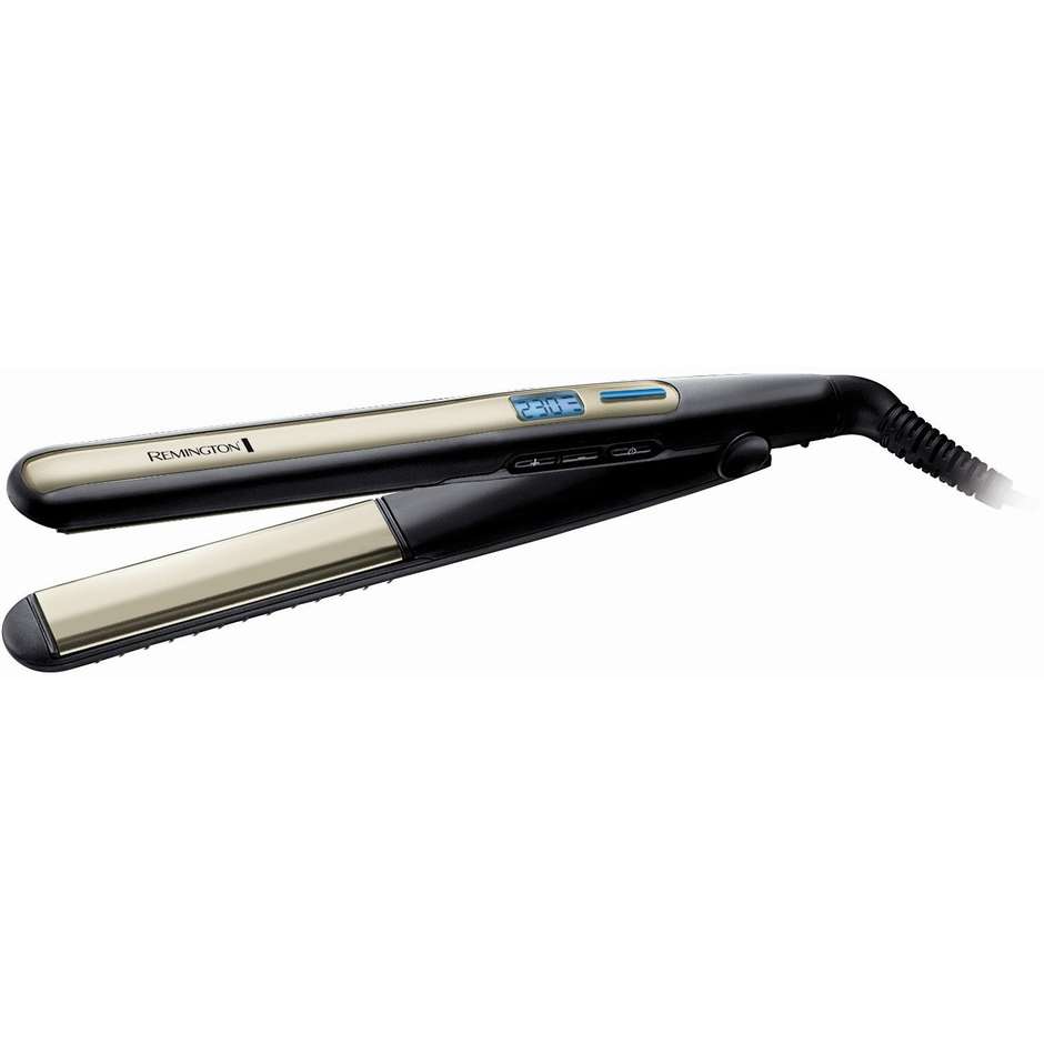 Remington Sleek & Curl S6500, piastra in ceramica per capelli lisci e mossi