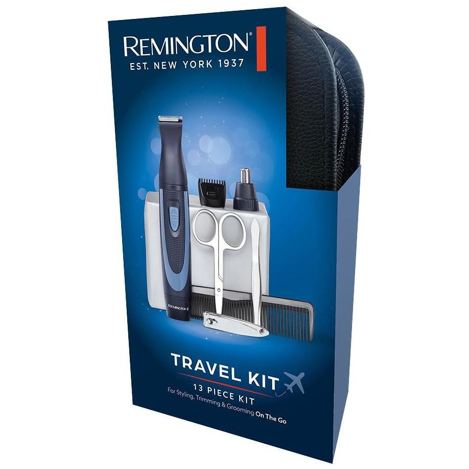 Remington Trimmer + Accessori Lame Acciaio Inox Kit 13 Pezzi