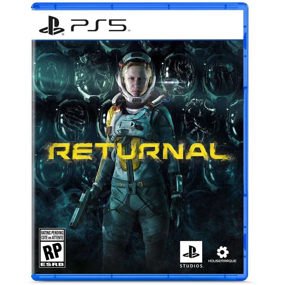 Returnal per PlayStation 5 Sparatutto Roguelike in Terza Persona Bullet Hell Housemarque DualSense Disco Blu-ray