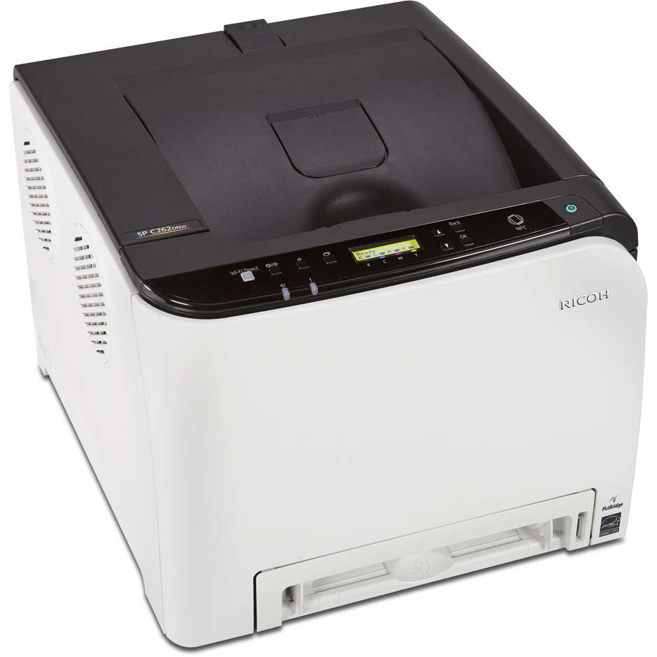 Ricoh SP C262DNW Stampante Laser a Colori A4 Connettività Wireless WiFi USB Colore Bianco