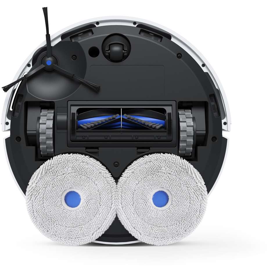 robot aspira-lava 9000 pa spazz. + mop bianco/blu