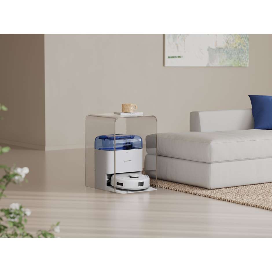 robot aspira-lava 9000 pa spazz. + mop bianco/blu
