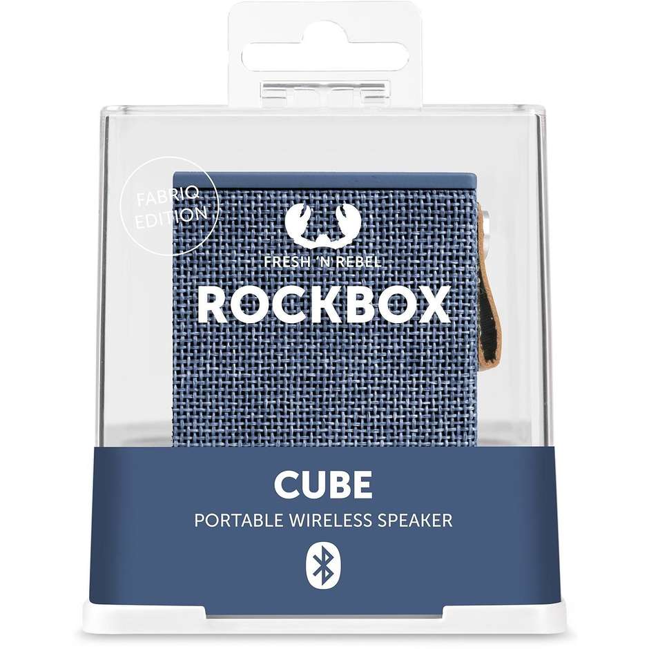 rockbox cube bluetooth indigo