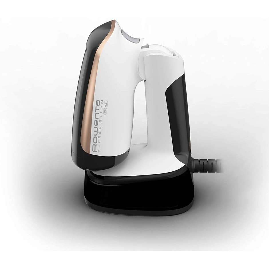 Rowenta Access Steam Pocket DR3030 Stiratore Verticale Portatile Pieghevole 1300 W Bianco e Rosa