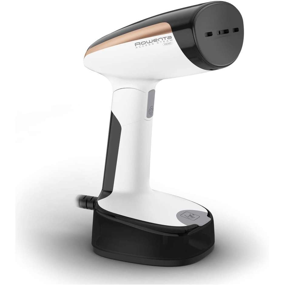Rowenta Access Steam Pocket DR3030 Stiratore Verticale Portatile Pieghevole 1300 W Bianco e Rosa
