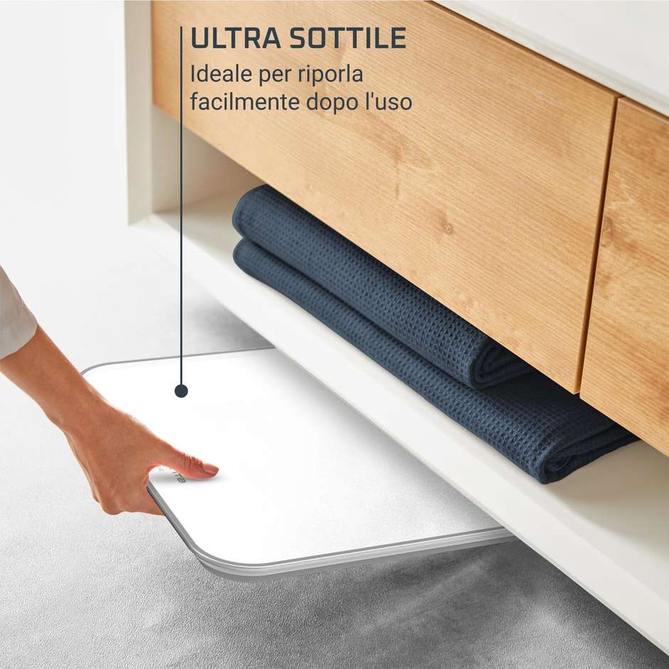 Rowenta Classic BS1901V0 Bilancia pesapersone elettronica Colore Bianco