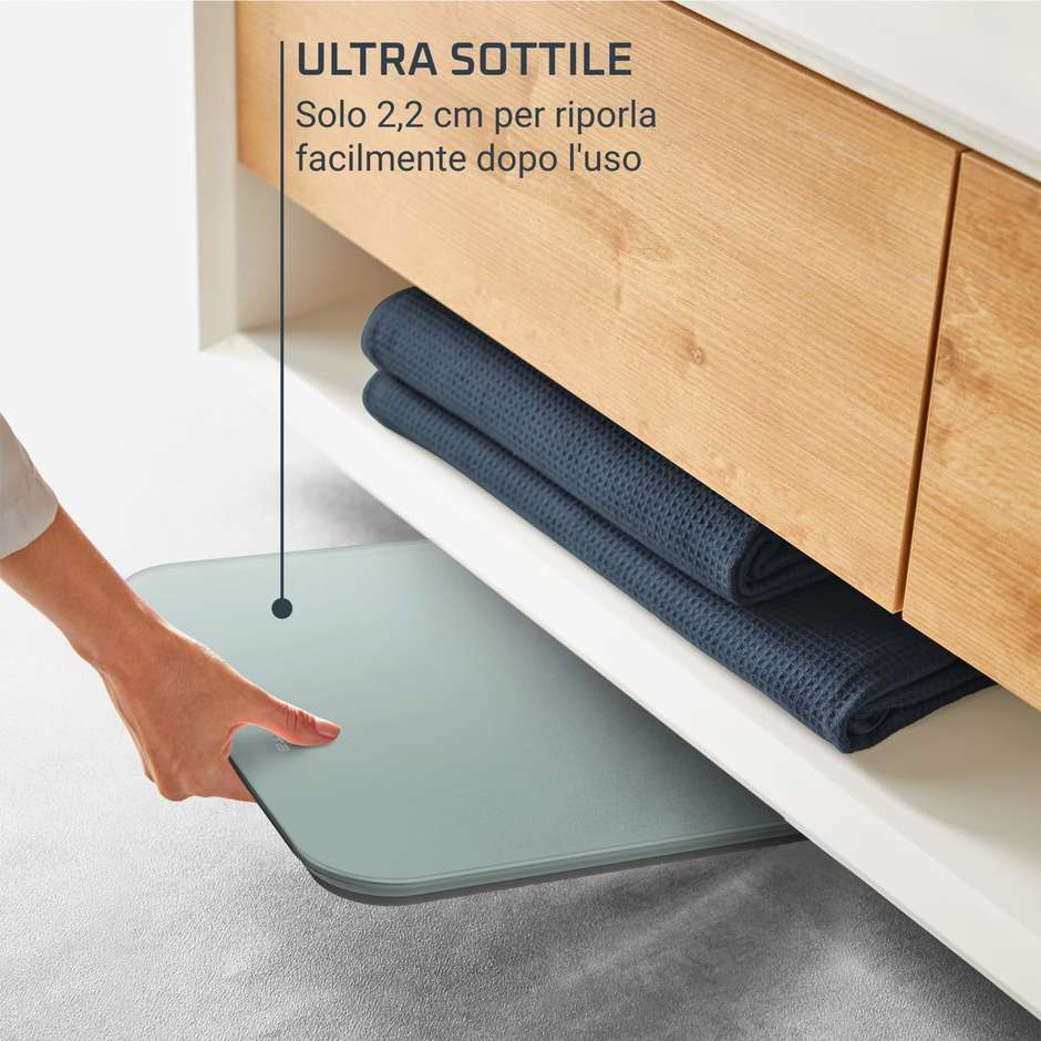 Rowenta Classic BS1903V0 Bilancia pesapersone elettronica Colore Verde