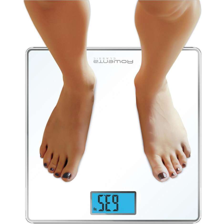Rowenta Classis BS1501 Bilancia Pesapersone Display LCD Peso Max 160 Kg