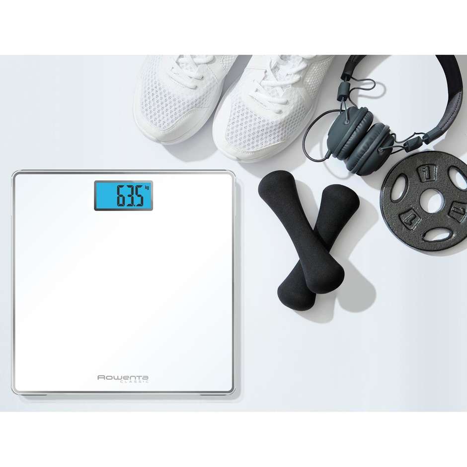 Rowenta Classis BS1501 Bilancia Pesapersone Display LCD Peso Max 160 Kg