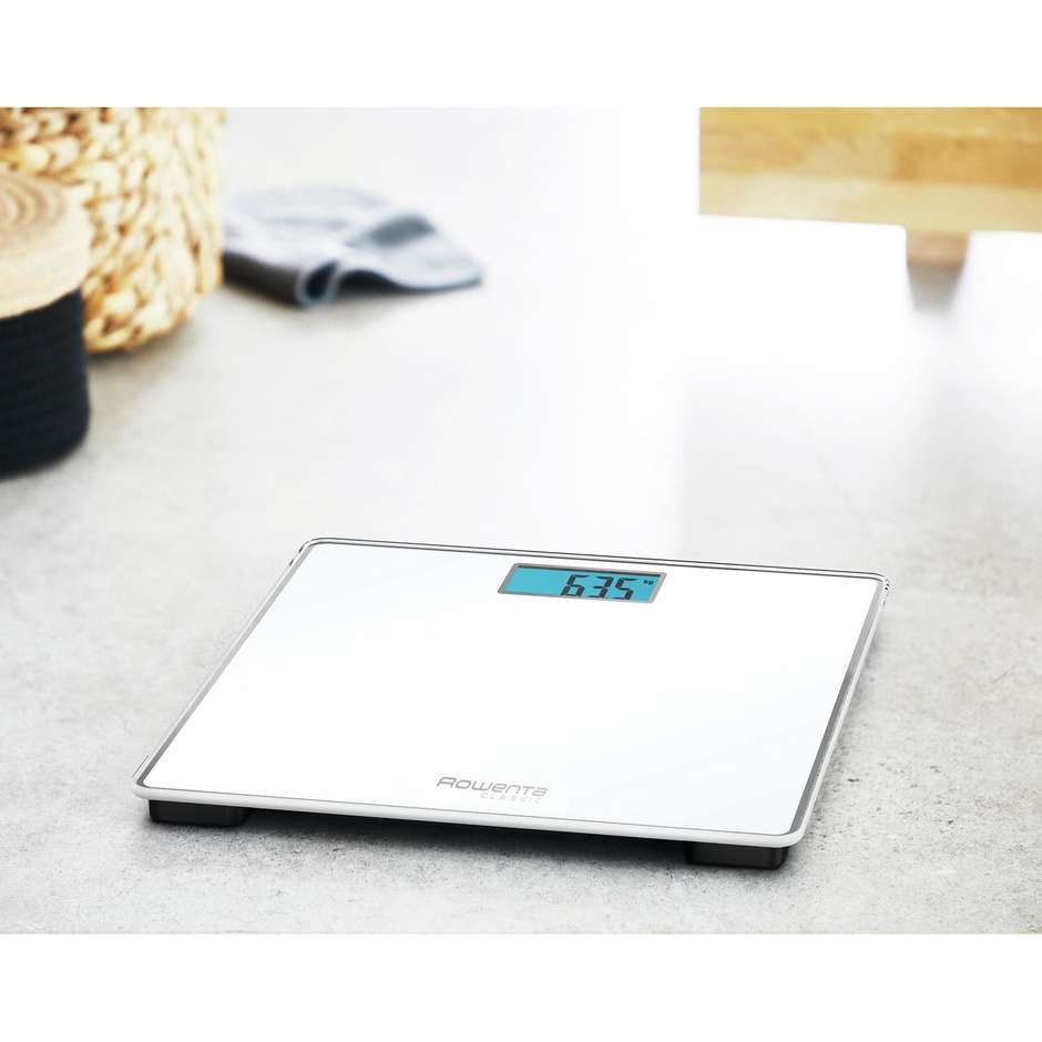 Rowenta Classis BS1501 Bilancia Pesapersone Display LCD Peso Max 160 Kg