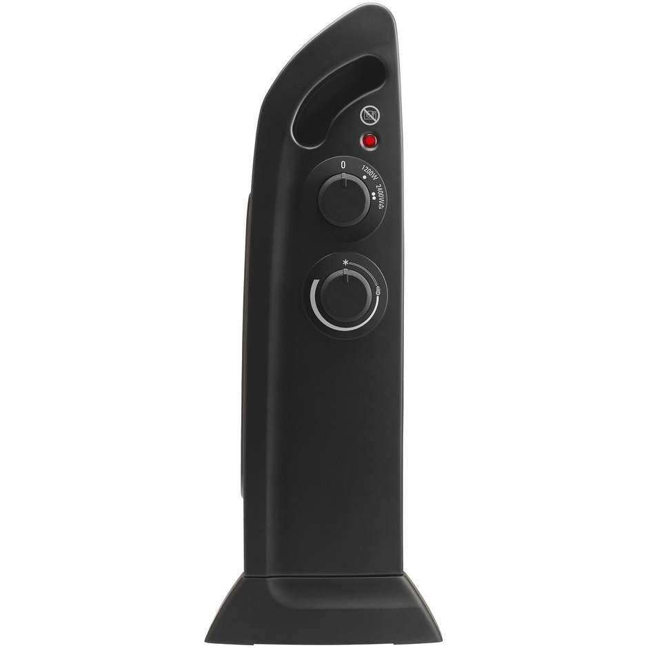 Rowenta CO3035 Vectissimo Termoconvettore Elettrico 2400 W con Funzione Turbo e Termostato Regolabile, Nero