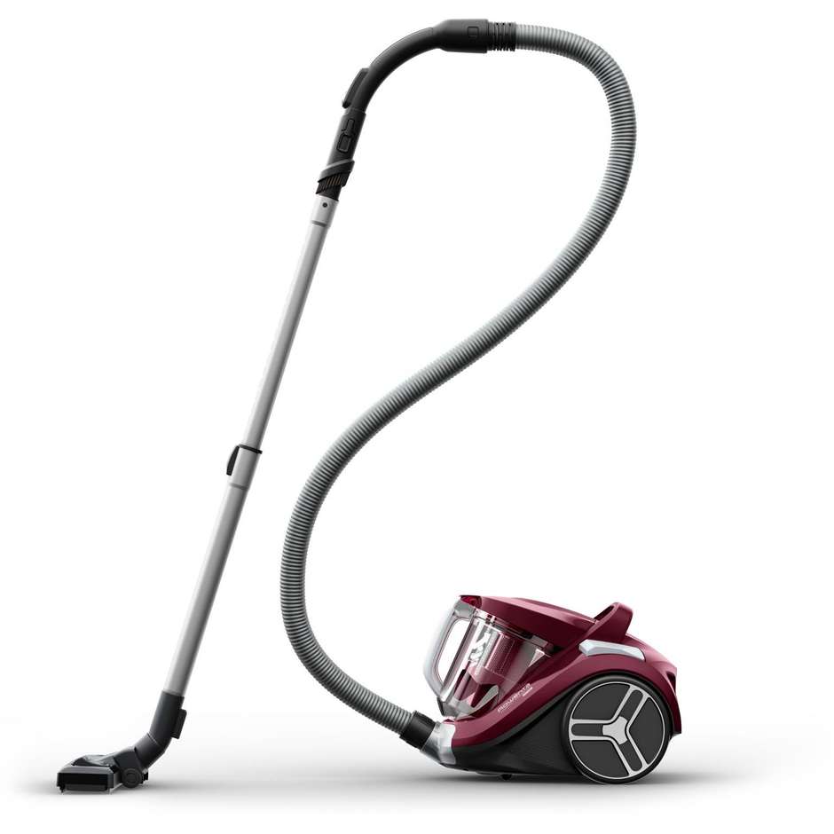 Rowenta Compact Power XXL RO4B63 Aspirapolvere a Traino Ciclonico Senza Sacco 900W Serbatoio 2,5L Nero e Arancione