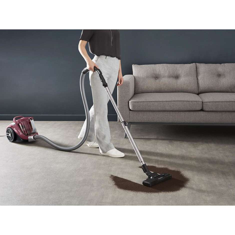 Rowenta Compact Power XXL RO4B63 Aspirapolvere a Traino Senza Sacco 2,5 L 900 W Rosso