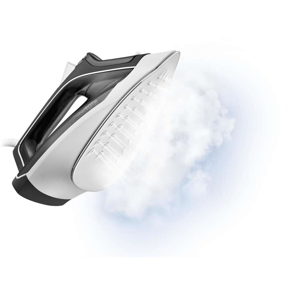 Rowenta DX1530 Effective 2 Ferro da Stiro a Vapore 2200 W 100 g Colpo Vapore Nero/Bianco