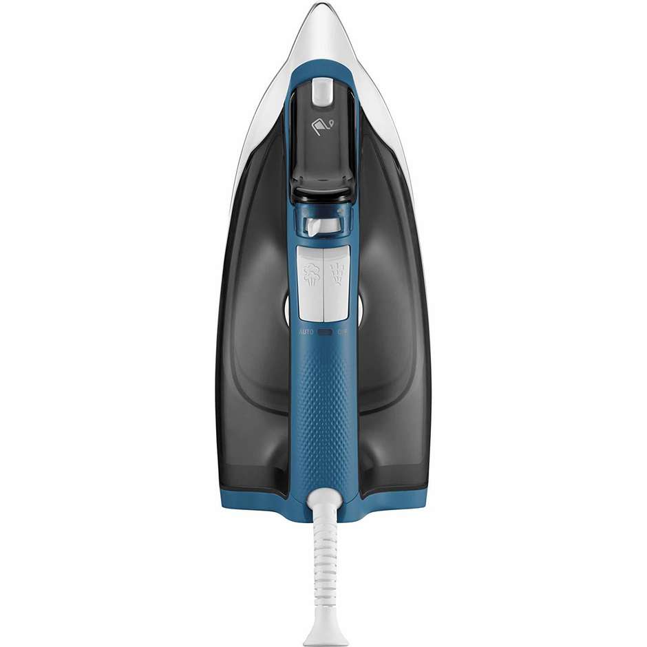 Rowenta DX1550 Effective 2 ferro da stiro a vapore potenza 2200 Watt colore blu e bianco