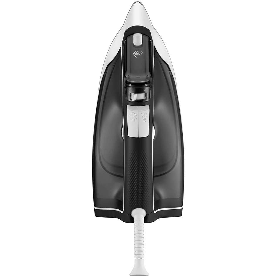 Rowenta Effective 2 DX1530 Ferro da Stiro a Vapore Piastra Inox 2000 W Bianco e Blu