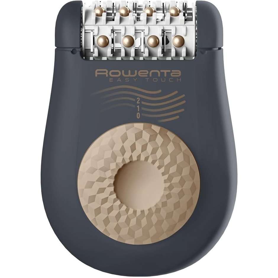 Rowenta EP1116 Easy Touch Epilatore Elettrico 24 Pinzette 2 Velocità Nero
