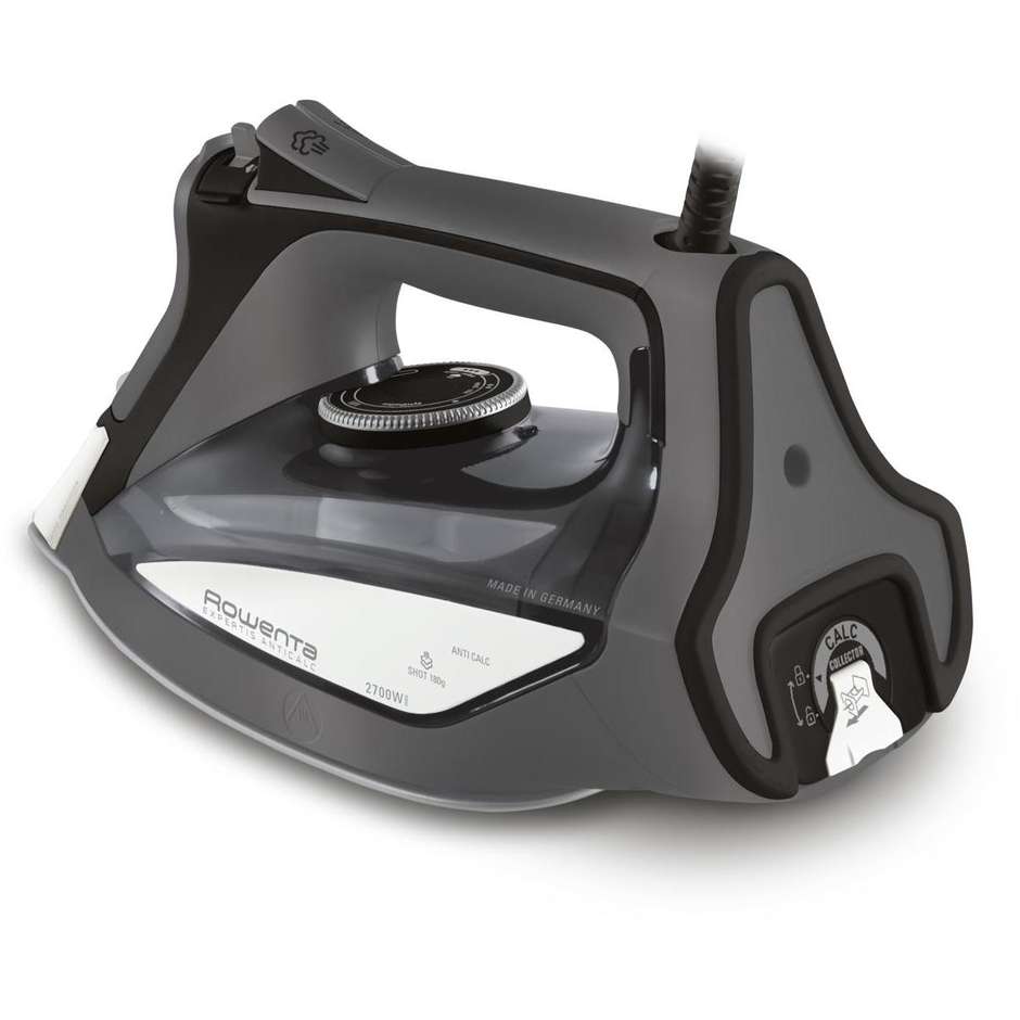 Rowenta Expertis Anticalcare DW7025 Ferro da Stiro a Vapore Piastra Microsteam 400 2700 W Nero e Blu
