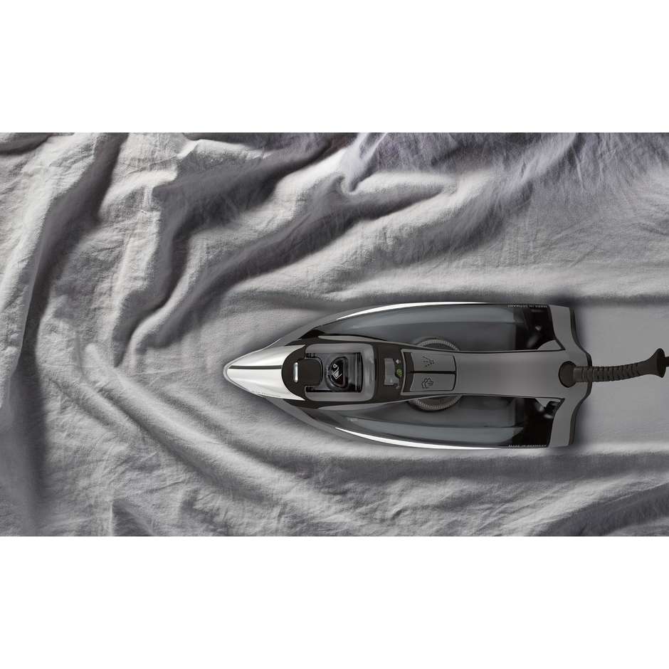 Rowenta Expertis Anticalcare DW7025 Ferro da Stiro a Vapore Piastra Microsteam 400 2700 W Nero e Blu