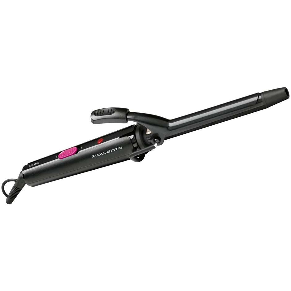 Rowenta For Elite CF2119 Ferro Arricciacapelli Classico 16 mm 25 W Nero e Rosa