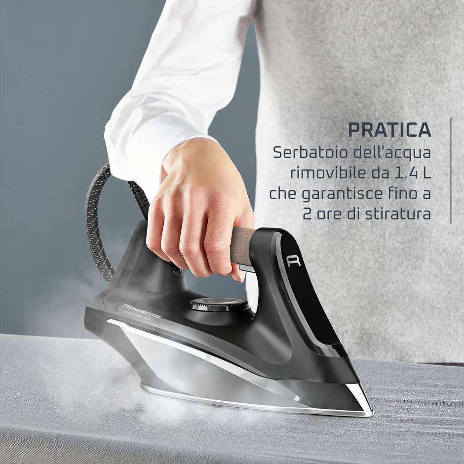 Rowenta Force Pro 350 VR7444 Generatore di vapore 6,5 bar Nero Blu