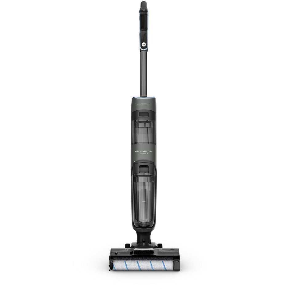Rowenta GZ5035WO X-Clean 4 Lavapavimenti Senza Fili con Auto-Propulsione e Rilevazione Automatica dello Sporco Autonomia 50 min