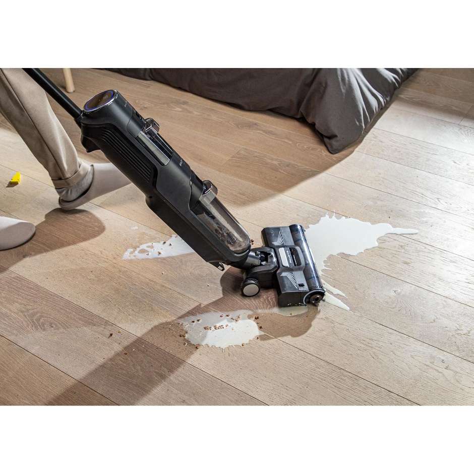 Rowenta GZ5035WO X-Clean 4 Lavapavimenti Senza Fili con Auto-Propulsione e Rilevazione Automatica dello Sporco Autonomia 50 min