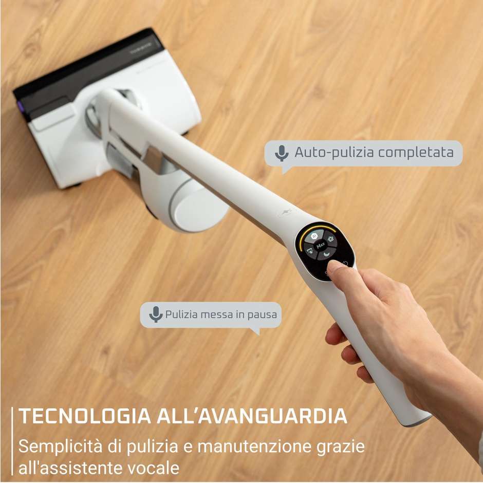 Rowenta GZ7035 Pulitore a Vapore Igienizzante Multisuperficie Nero