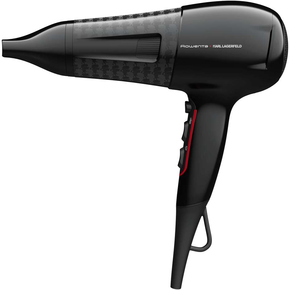 Rowenta Powerline CV591L Asciugacapelli con Tecnologia Ionica 2300 W Nero e Oro