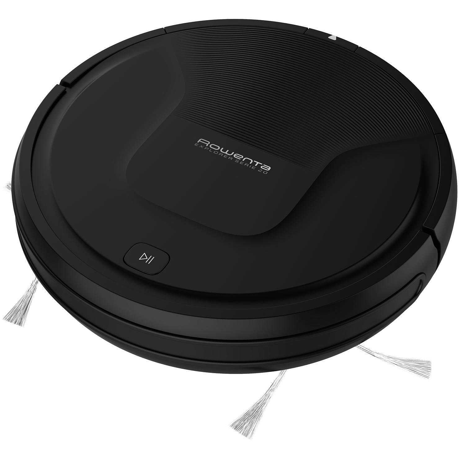 Rowenta RR6825 robot Explorer serie 20 colore nero - Pulizia superfici  Robot aspirapolveri - ClickForShop