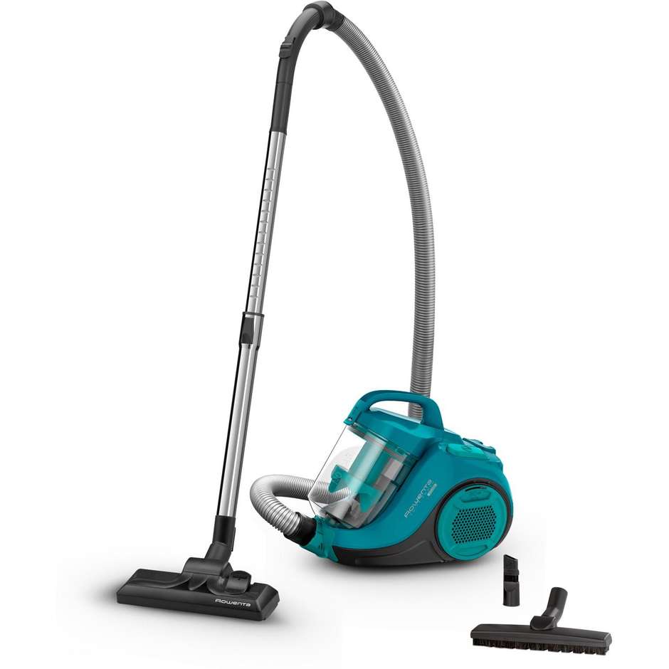Rowenta Swift Power Cyclonic RO2932EA aspirapolvere senza sacco turchese, 750 W