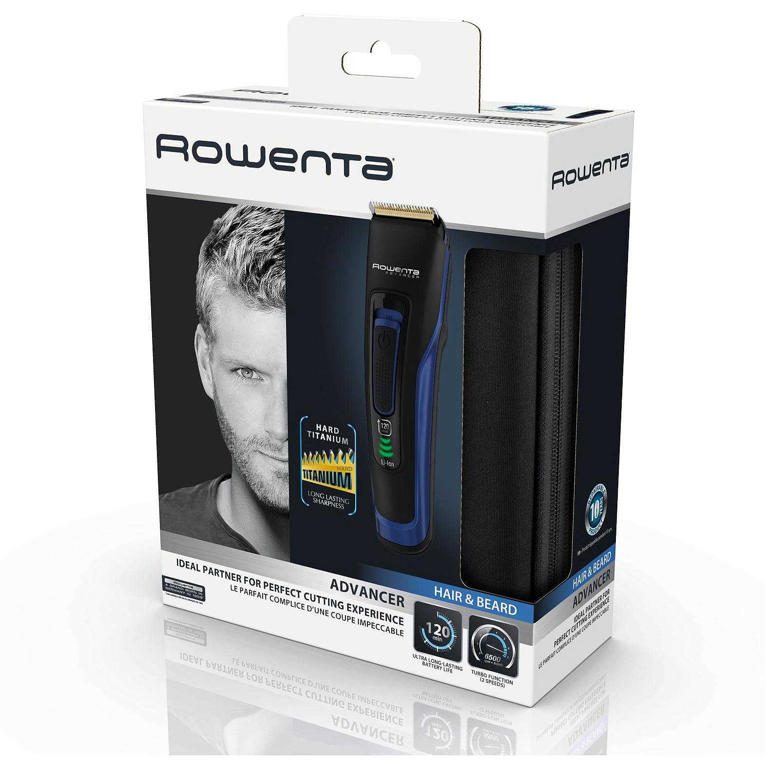 ROWENTA - Tagliacapelli Ricaricabile Advancer Easy TN5201F4 con 2 Pettini  Colore Nero / Grigio - ePrice