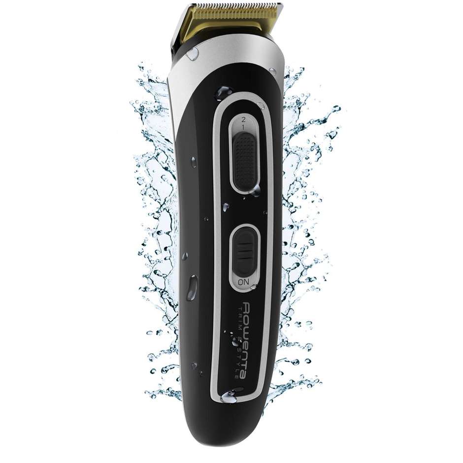 Rowenta Trim & Style TN9140 Kit Rifinitore Multifunzione 7 in 1 Wet & Dry Viso e Corpo