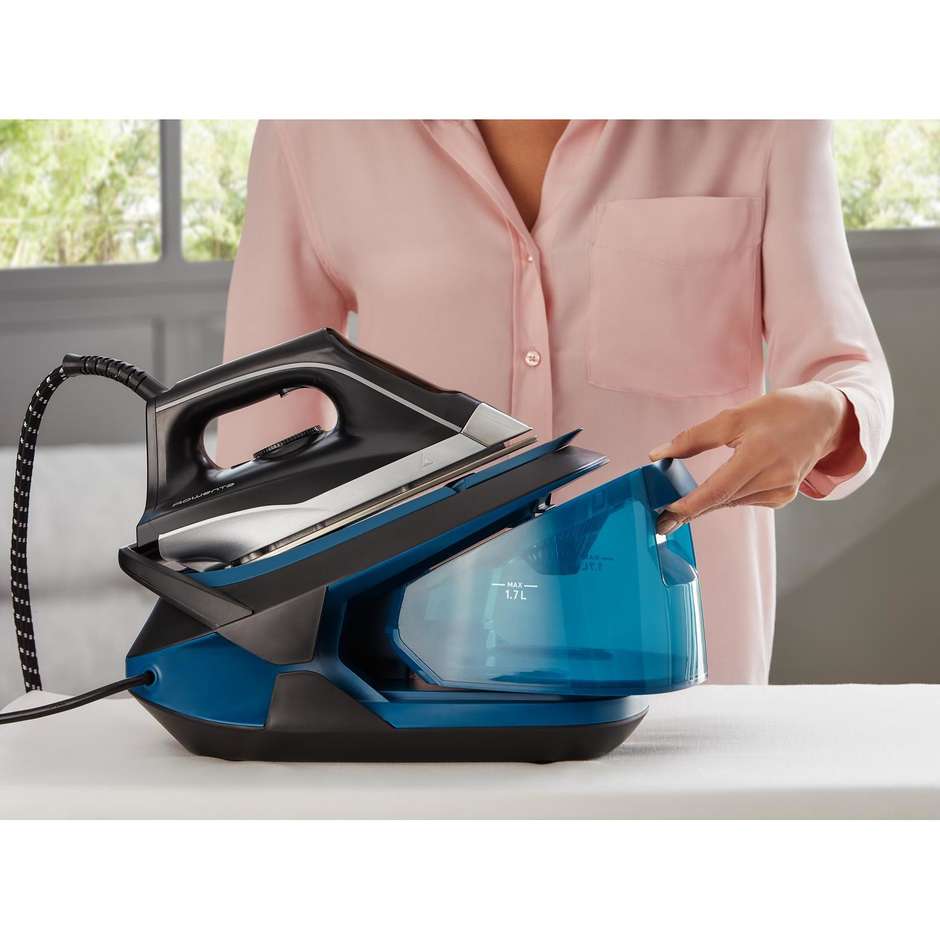 Rowenta Turbosteam VR8322 Generatore di Vapore 2600W 6,5 Bar 370 g/min Blu e Nero