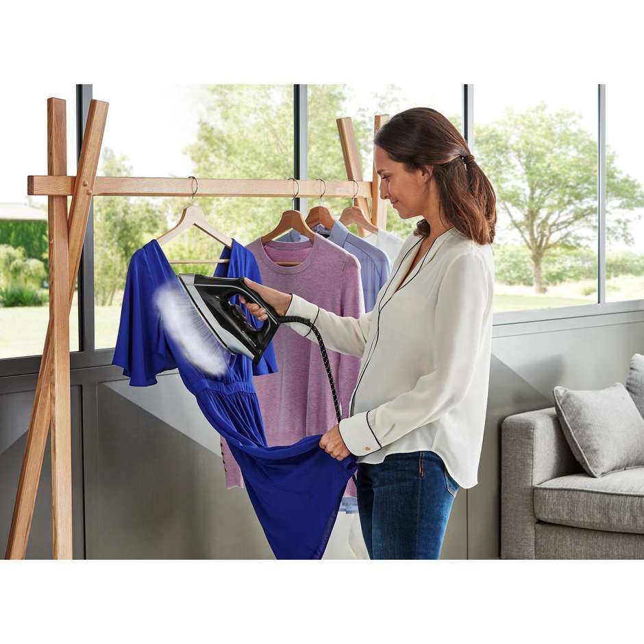 Rowenta VR8322 Turbosteam generatore di vapore 2600W blu e nero