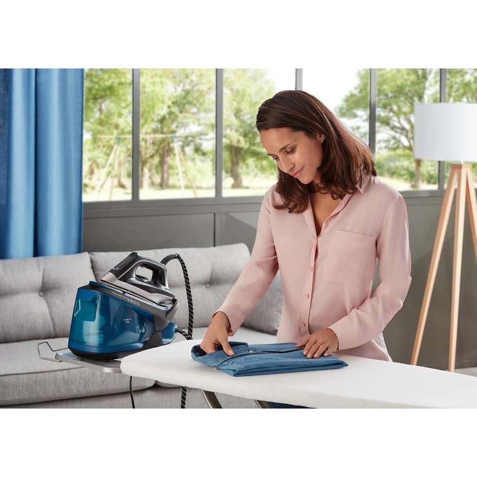 Rowenta VR8322 Turbosteam generatore di vapore 2600W blu e nero