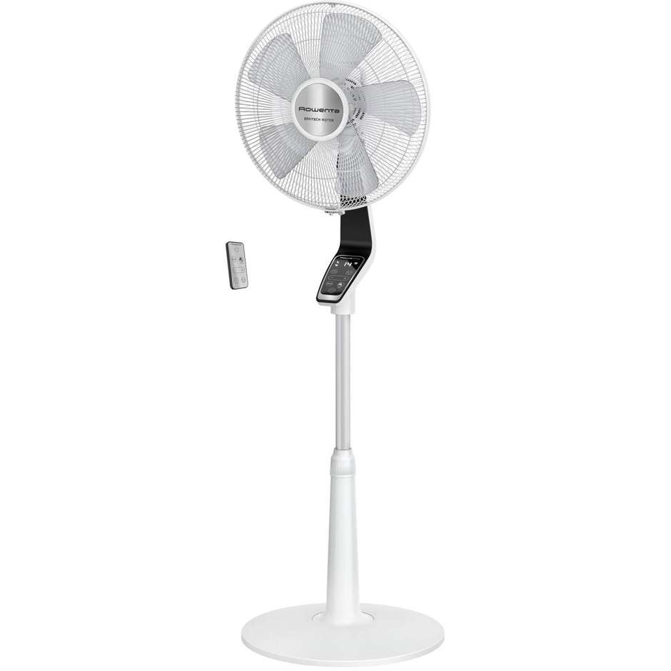 Rowenta VU5690 Turbo Silence Ventilatore domestico con pale Colore Nero, Bianco