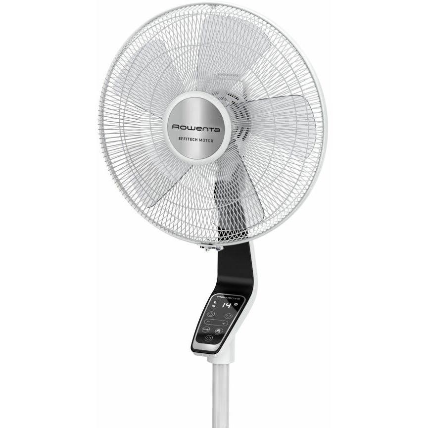 Rowenta VU5690 Turbo Silence Ventilatore domestico con pale Colore Nero, Bianco