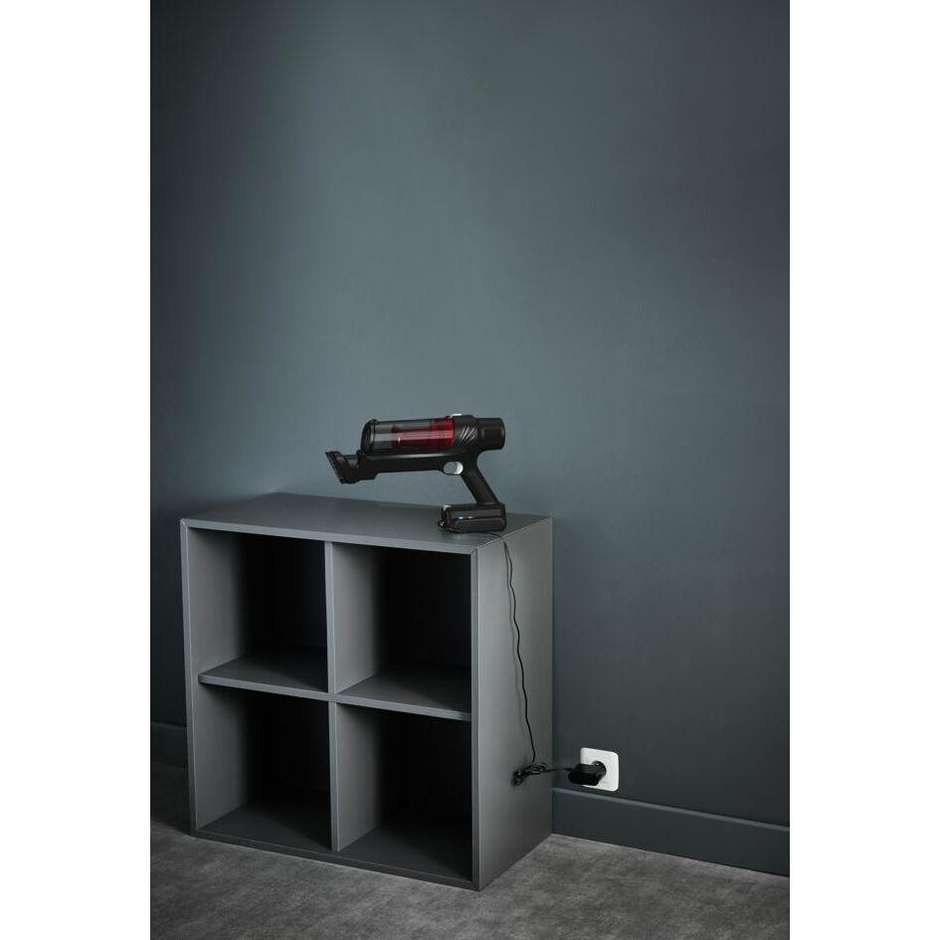 Rowenta X-Pert 7.60 RH6A71 Scopa Elettrica Ricaricabile Senza Fili Ciclonica 140 W 18 V 0,44 L Alluminio Rosso