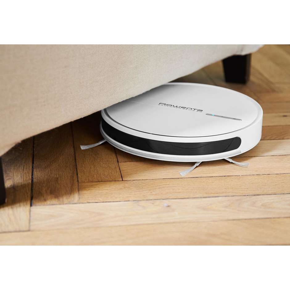 Rowenta X-Plorer Serie 60 RR7427WH Robot Aspirapolvere Ultrasottile Altezza 6 cm Wi-Fi Bianco