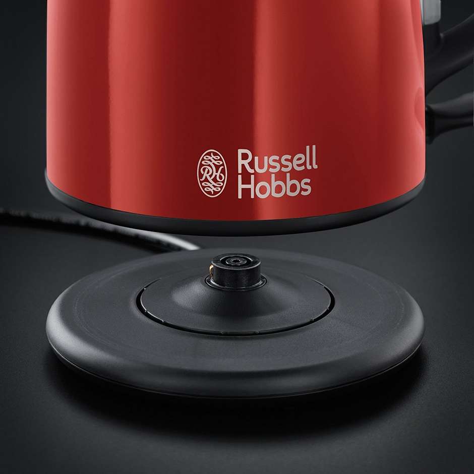 Russell Hobbs 20191-70 bollitore capacità 1 litro potenza 2200 watt colore rosso