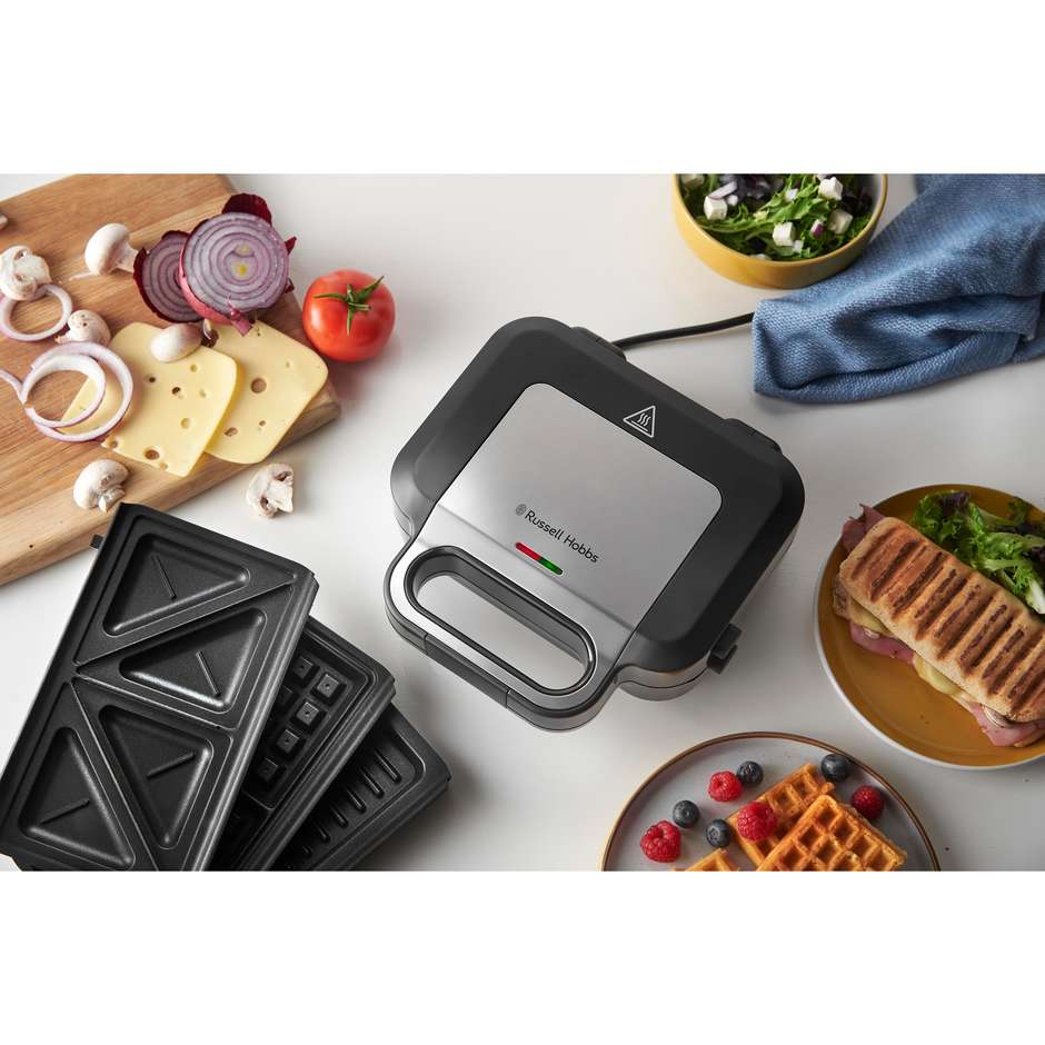 Russell Hobbs Buckingham 26810-56 Tostapane 4 Fette 1800W Comandi Indipendenti Acciaio Inox Spazzolato