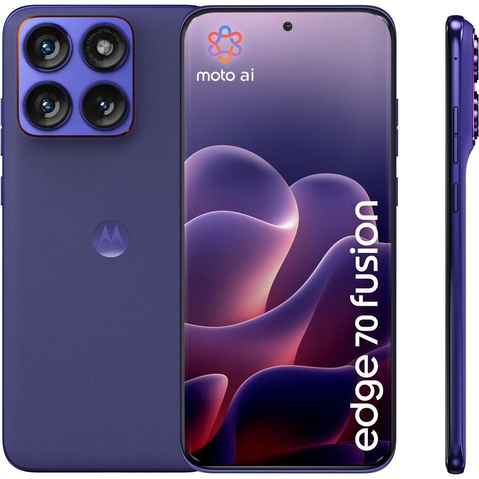 s.phone moto edge 70 fusion 8/256 blue