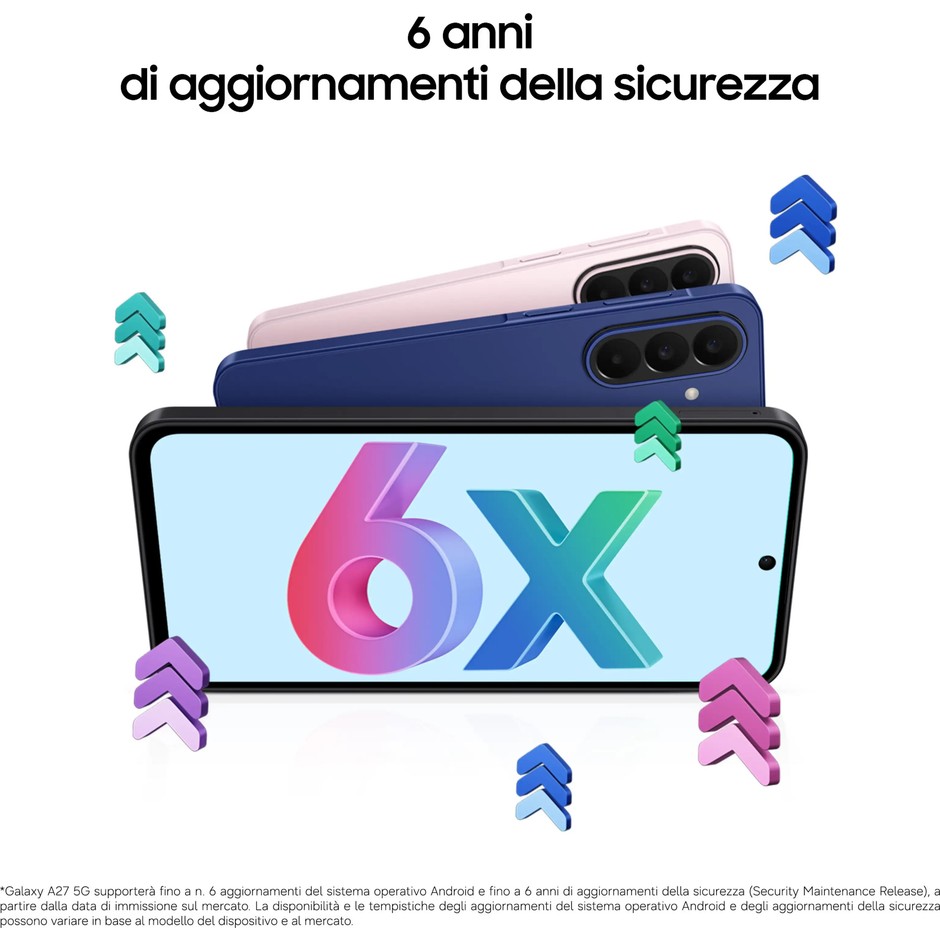 s.phone samsung a27 bk 5g 6,7fhd+ 8core 8/256 50+