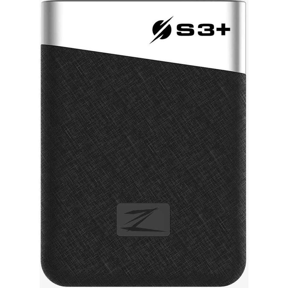 S3+ Zenith SSD Portatile 500 GB USB-C 3.1 Scocca Anti-shock Alluminio Grigio
