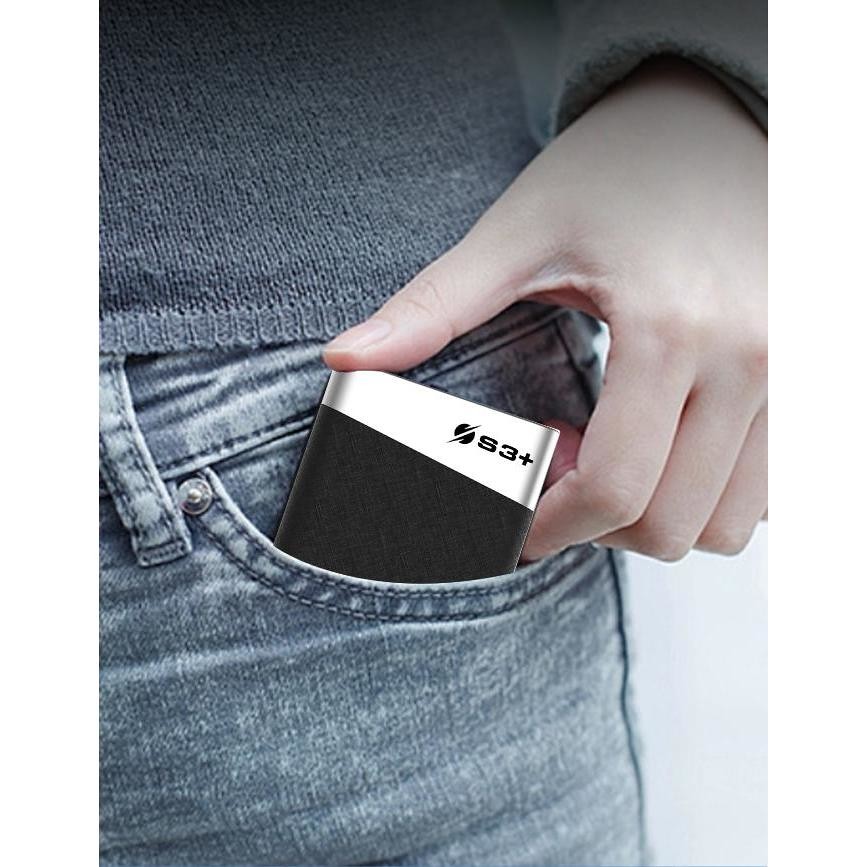 S3Plus Zenith SSD esterno 512 GB USB-C, nero e argento