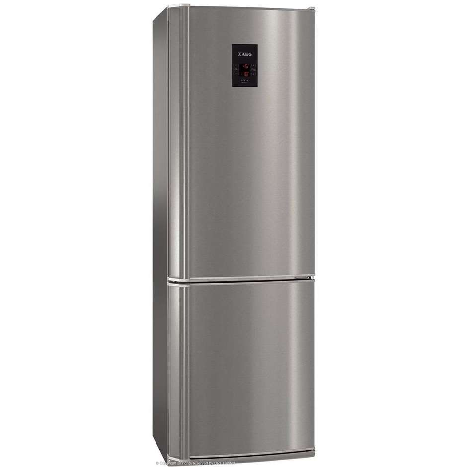 S83200CMM0 Aeg frigorifero combinato 317 litri classe A+ ventilato No Frost inox