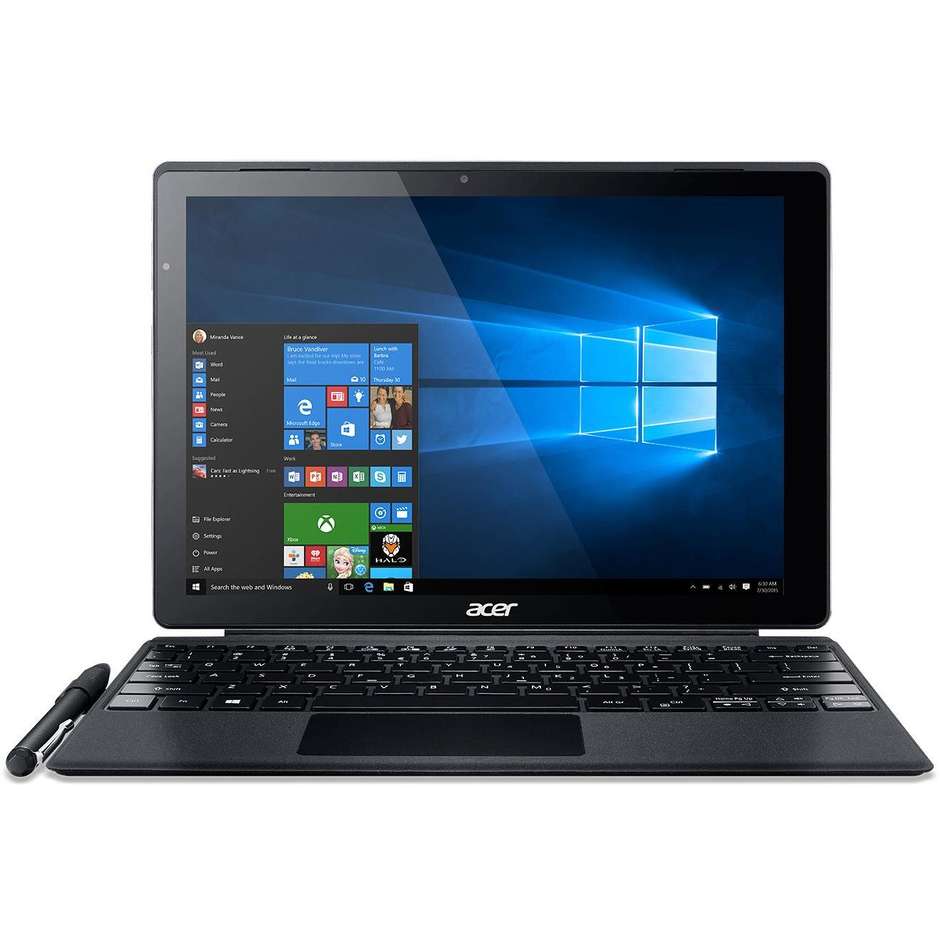 sa5-271-55y3 Acer Switch Alpha 12 notebook tablet 2in1 12" 4/128 GB Windows 10 nero, argento