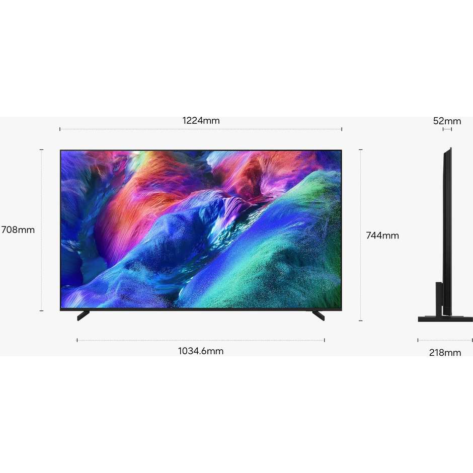 Samsung 55" Micro RGB R85H 4K Vision AI Smart TV 100Hz Nero